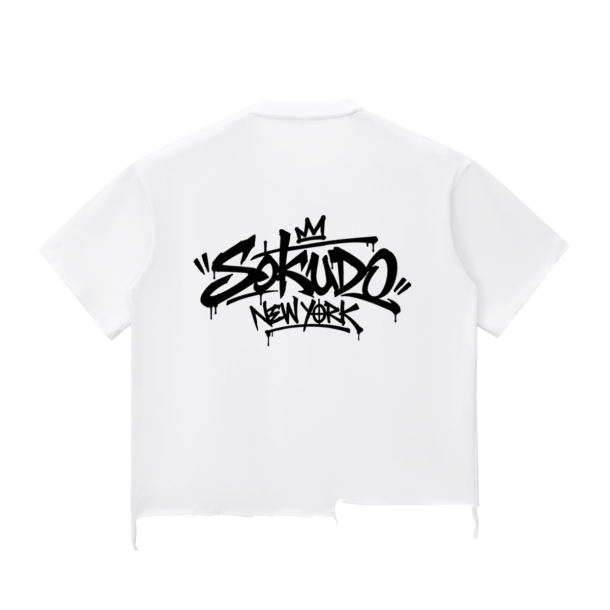 Sokudo NYC Graffiti Distressed Heavyweight Tee