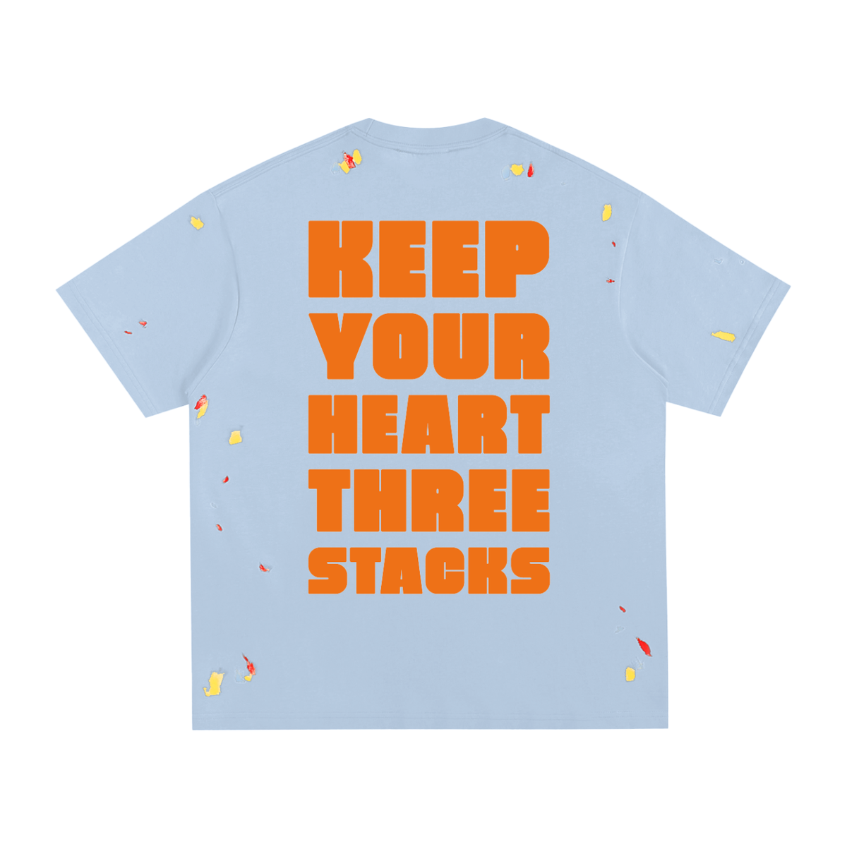 Camiseta KEEP YOUR HEART THREE STACKS