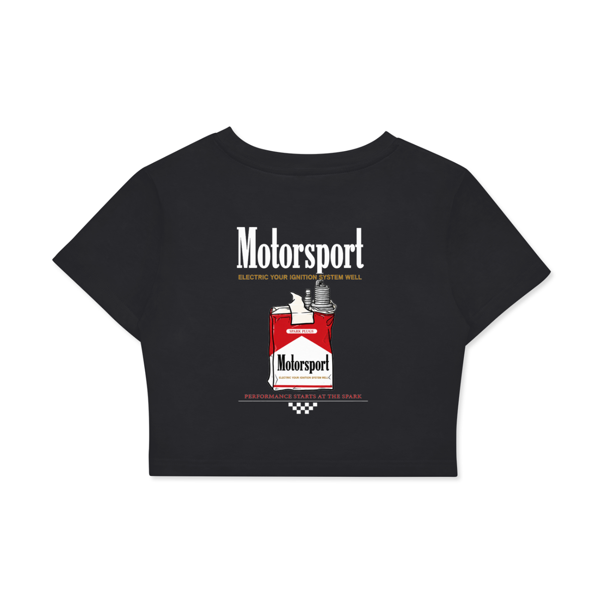 Sokudo Empire Pit Lane Crop Tee