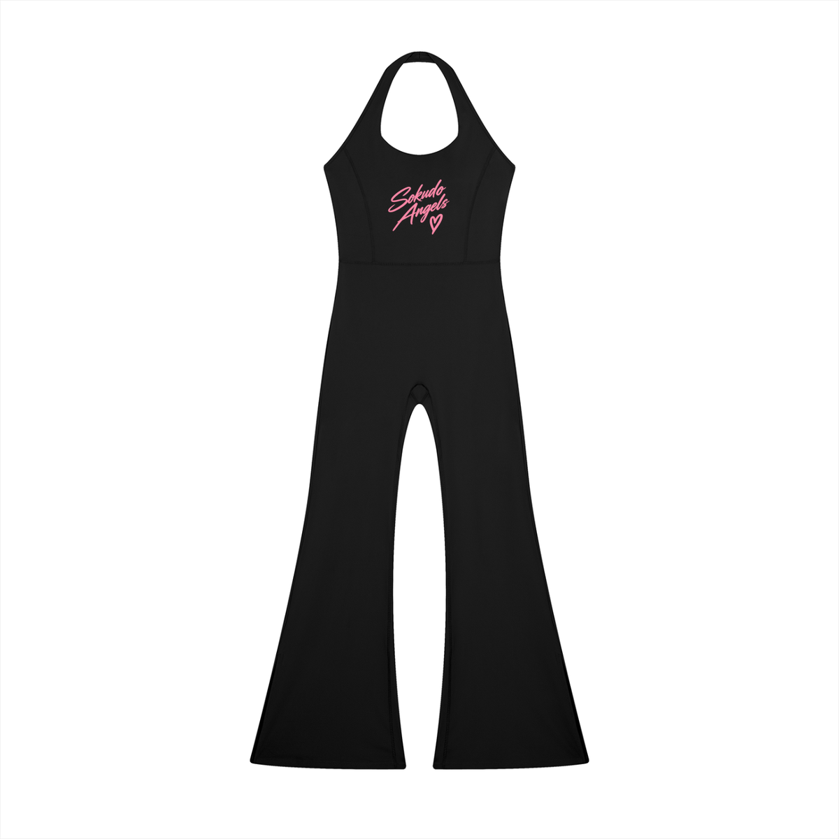 Sokudo Angels Heartline Flare Jumpsuit
