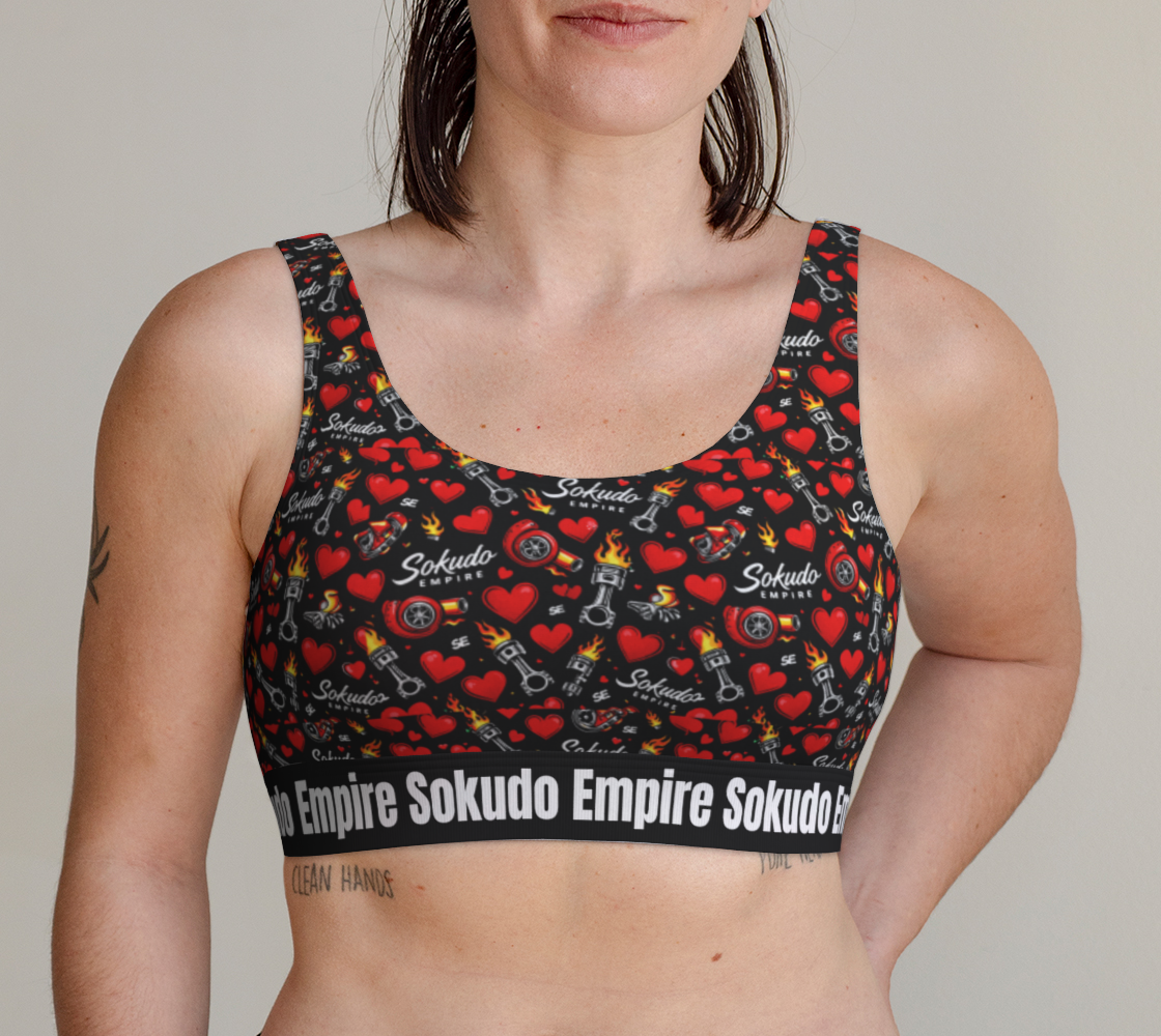 Hearts & Horsepower Bralette (Baewatch Edition)