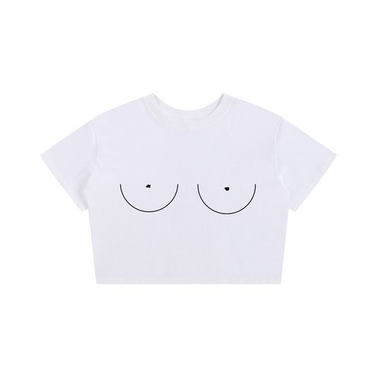Sokudo Minimal Crop Tee – “Outline”