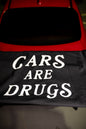 Camiseta "Los coches son drogas"