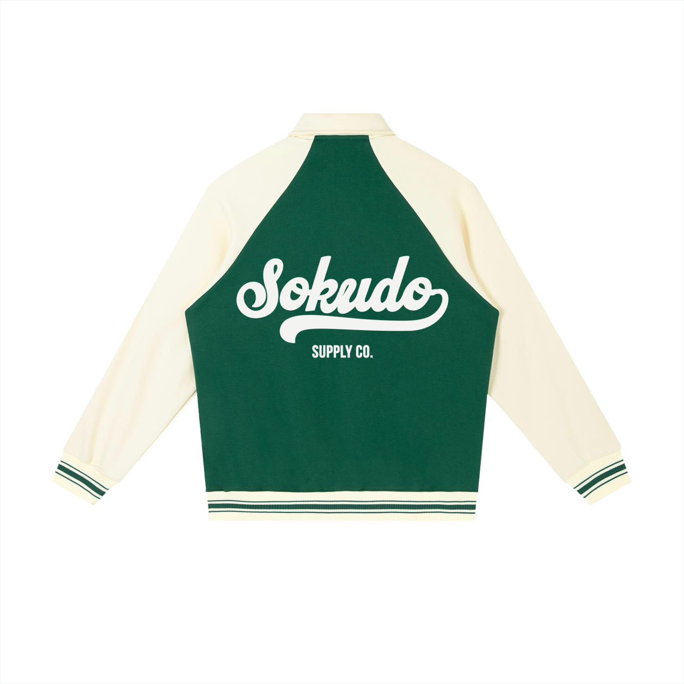 Sokudo Supply Co. Premium Varsity Jacket