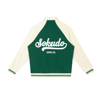 Sokudo Supply Co. Premium Varsity Jacket