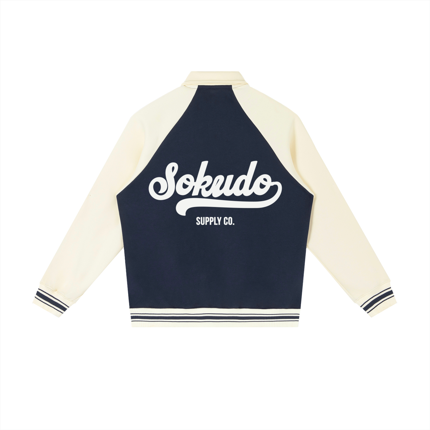 Sokudo Supply Co. Premium Varsity Jacket