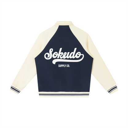 Sokudo Supply Co. Premium Varsity Jacket