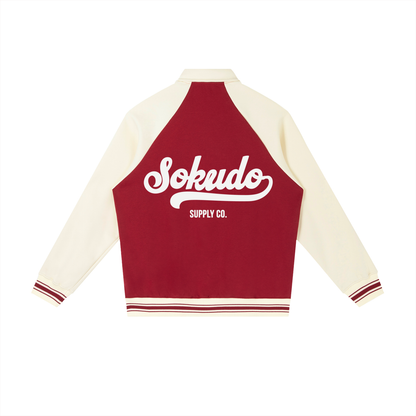 Sokudo Supply Co. Premium Varsity Jacket