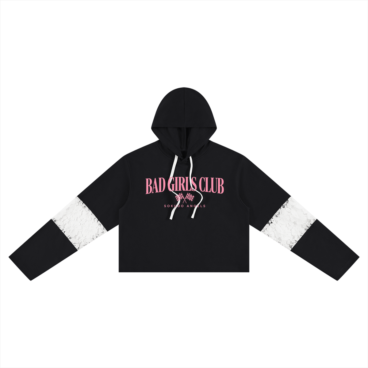 Sokudo Angels Bad Girls Club Lace Hoodie
