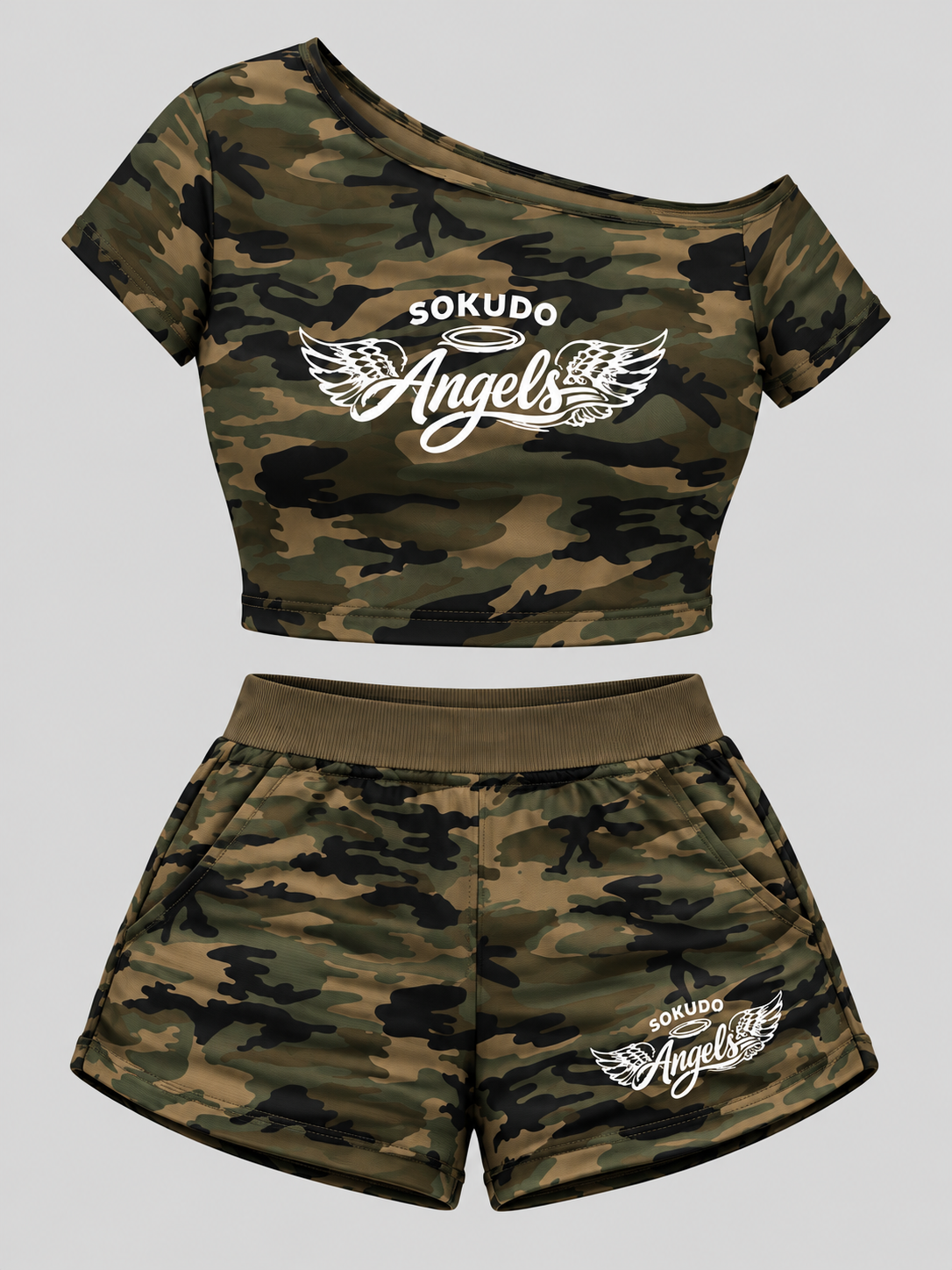 Sokudo Angels Recon Camo 2-Piece Set