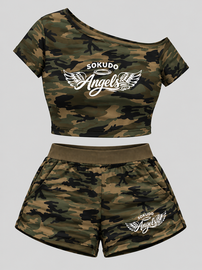 Sokudo Angels Recon Camo 2-Piece Set