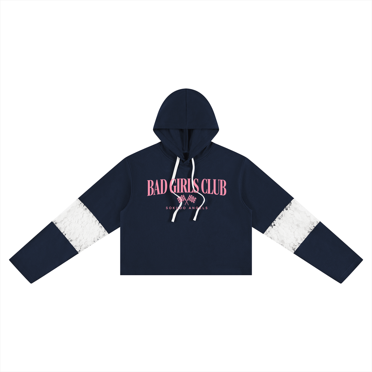 Sokudo Angels Bad Girls Club Lace Hoodie