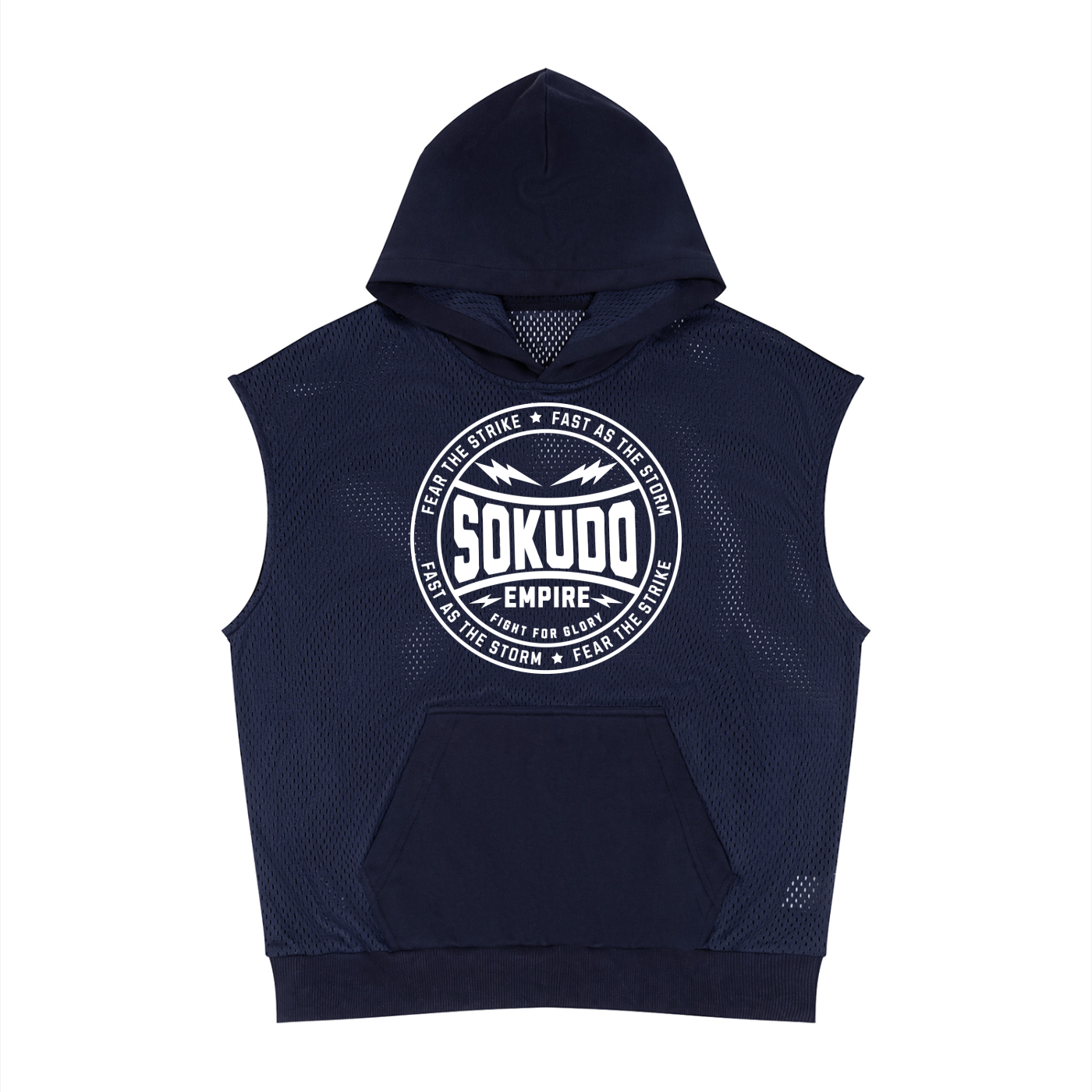 Sento Storm Mesh Sleeveless Hoodie