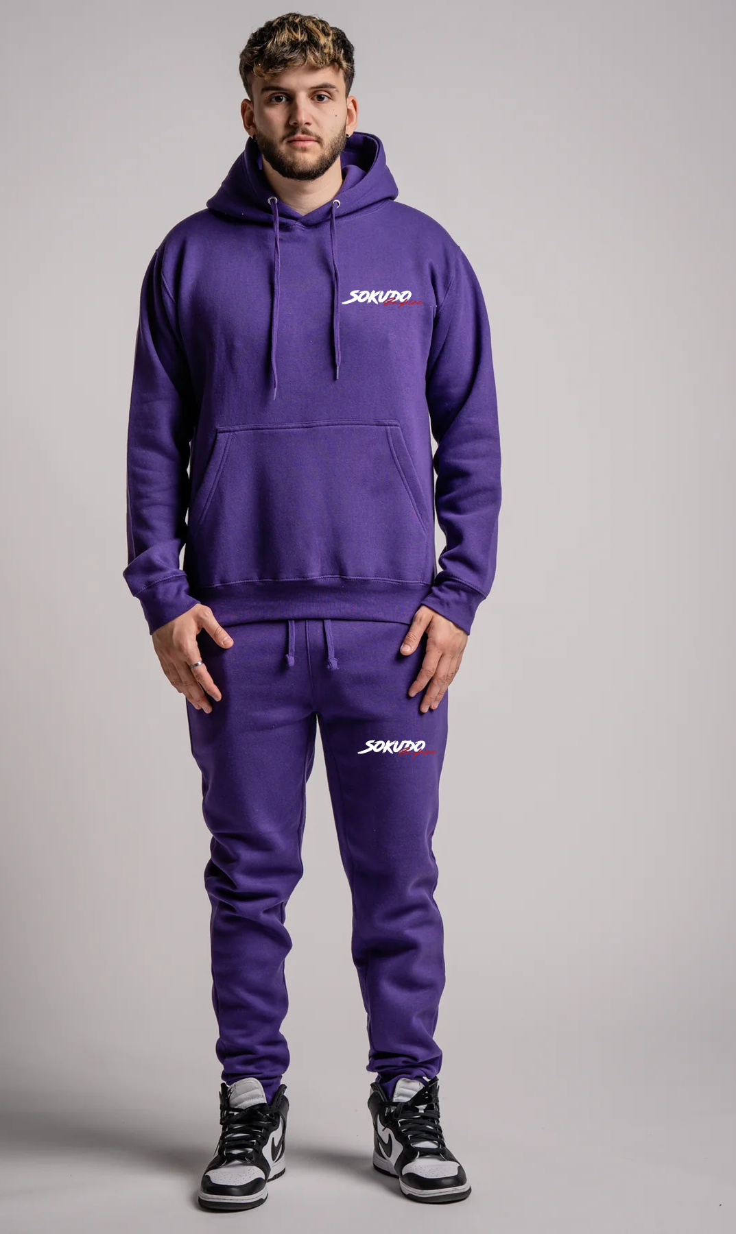 Sokudo Empire Heavy Blended Hooded Sweatsuit