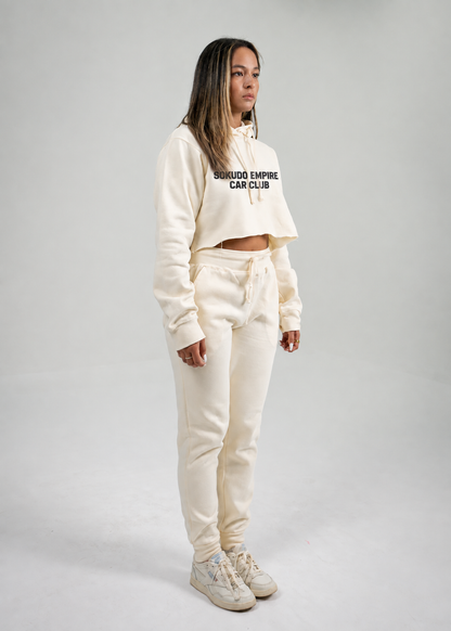 Sokudo Empire Car Club Women’s Cropped Sweatsuit