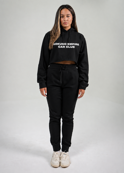 Sokudo Empire Car Club Women’s Cropped Sweatsuit