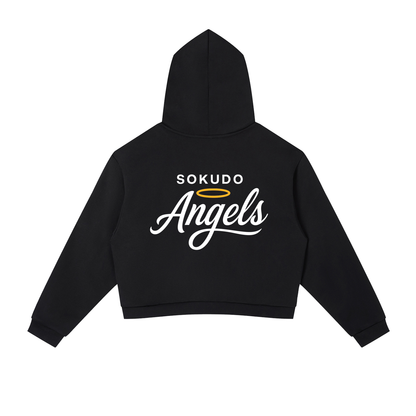 Sokudo Angels Hoodie Skirt Set