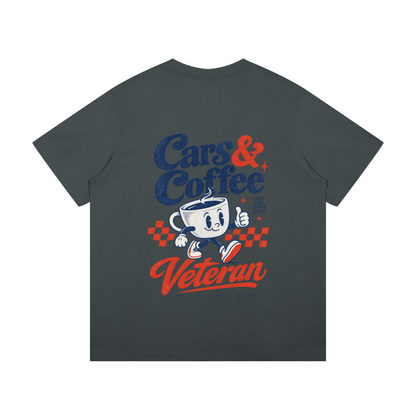 Cars & Coffee Veteran Heavyweight Tee