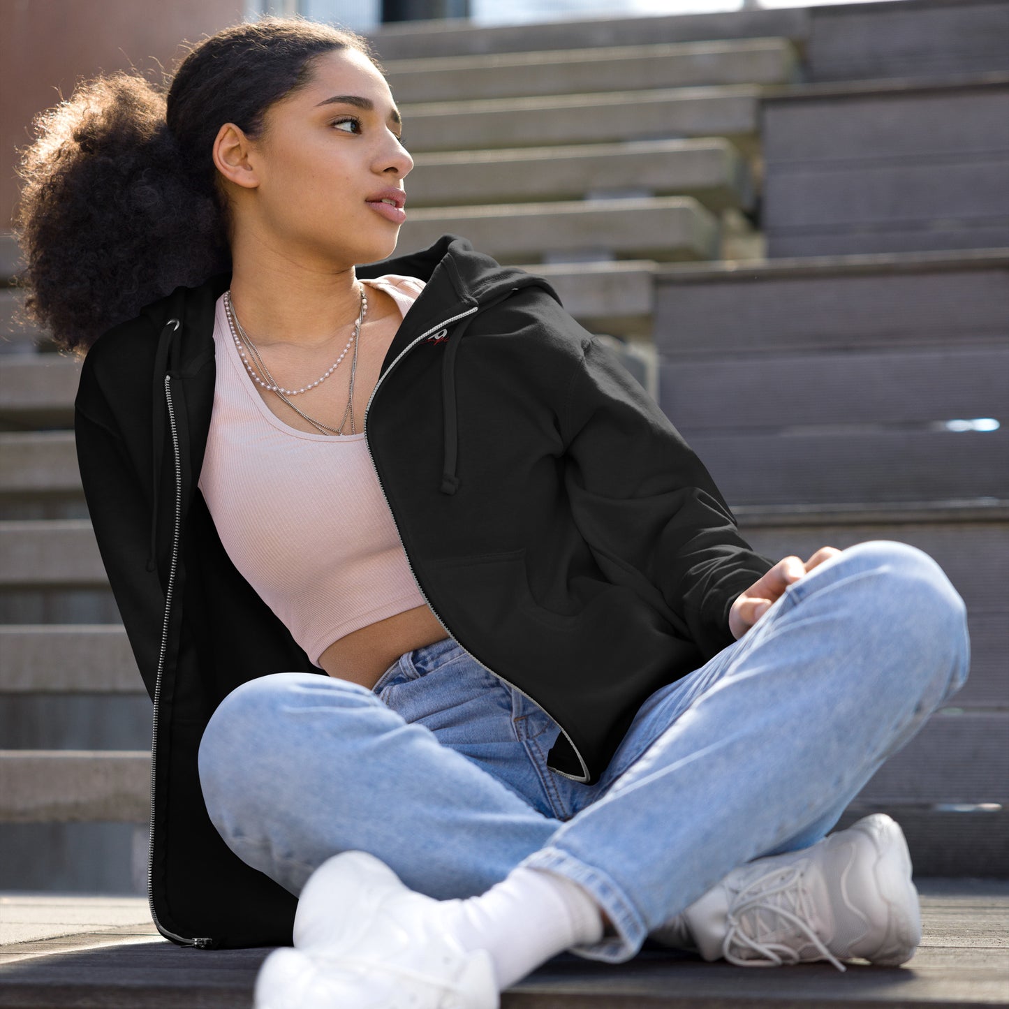 Sokudo Fleece Zip Hoodie