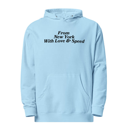 From New York, With Love & Speed Hoodie