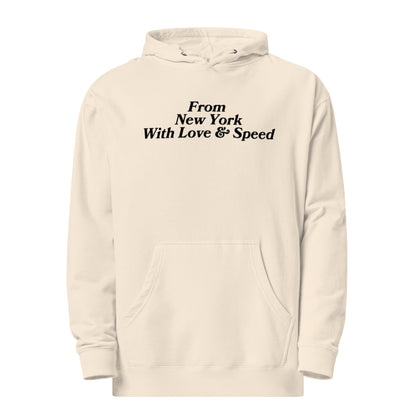 From New York, With Love & Speed Hoodie