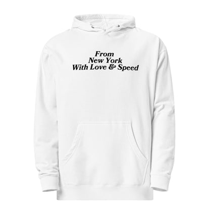 From New York, With Love & Speed Hoodie