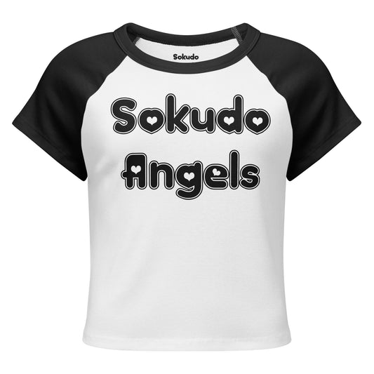 Camiseta bebé raglán Sokudo Angels